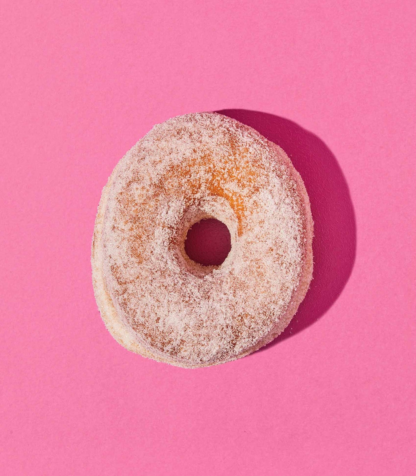 DOE Donuts one donut with cinnamon sugar flavour